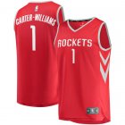 Camiseta Michael Carter-Williams 1 Houston Rockets Icon Edition Rojo Hombre